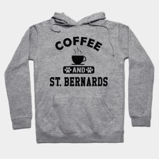 St. Bernard Dog - Coffee and St. Bernards Hoodie